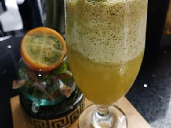 Limonada fusión lulo, hierbabuena y jengibre
