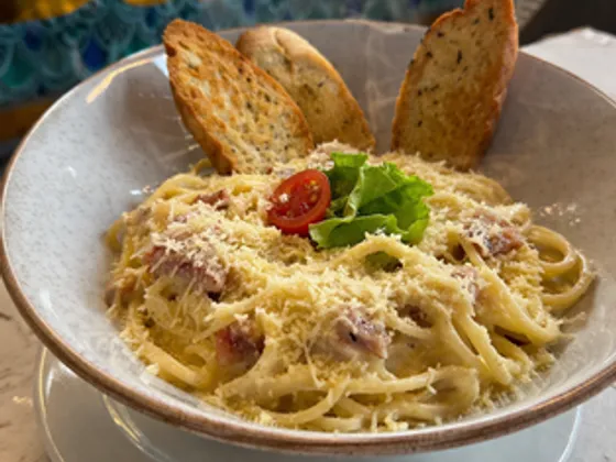 Pasta carbonara
