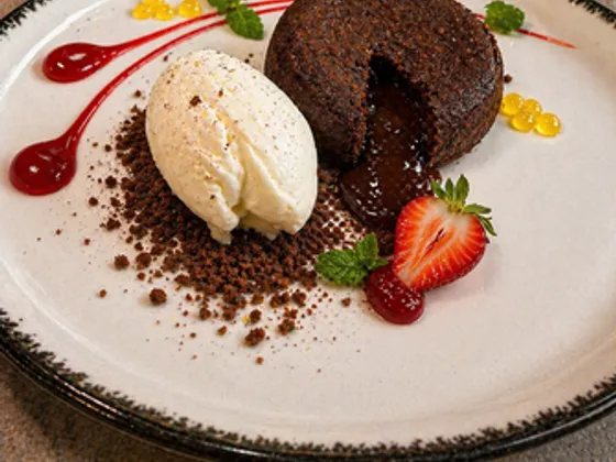 Volcán de chocolate Burako